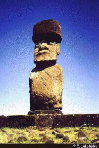 A Statue on Easter Island