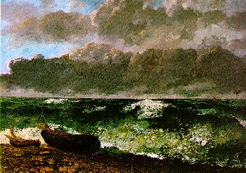 The Wave by Courbet
